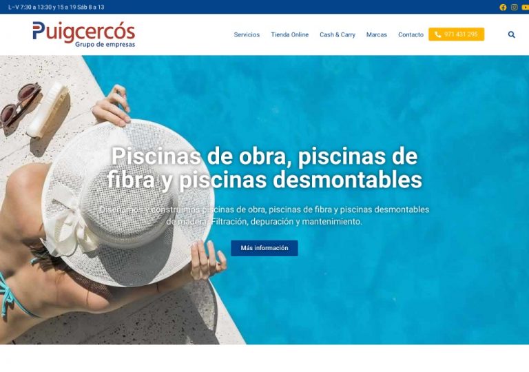Expertos en piscinas, bombas de agua, energías solar, grupos electrógenos y riegos