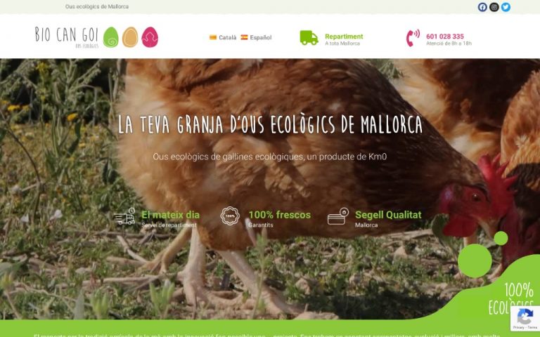Tu granja de huevos ecológicos de Mallorca