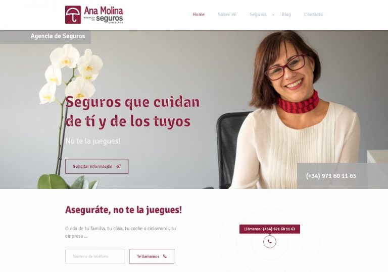 Ana Molina, Agencia de seguros en Marratxí