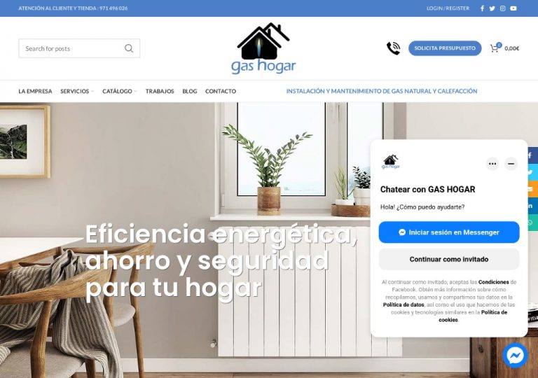 Gas Hogar - Gas, Calefacción y Aire Acondicionado