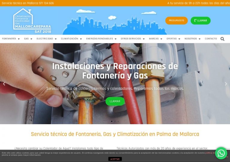 Servicio técnico Mallorca Repara - MallorcaRepara_ Calderas, Termos, Calentadores, Aire Acondicionado
