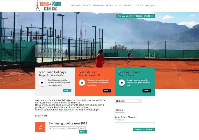 Tennis Club Sóller – El Club con mejores vistas de mallorca