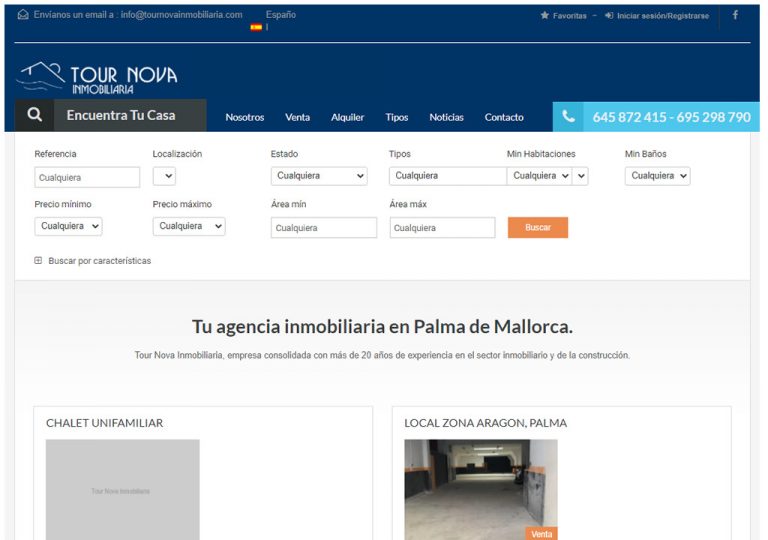 Tournova Inmobiliaria, tu agencia inmobiliaria de Mallorca