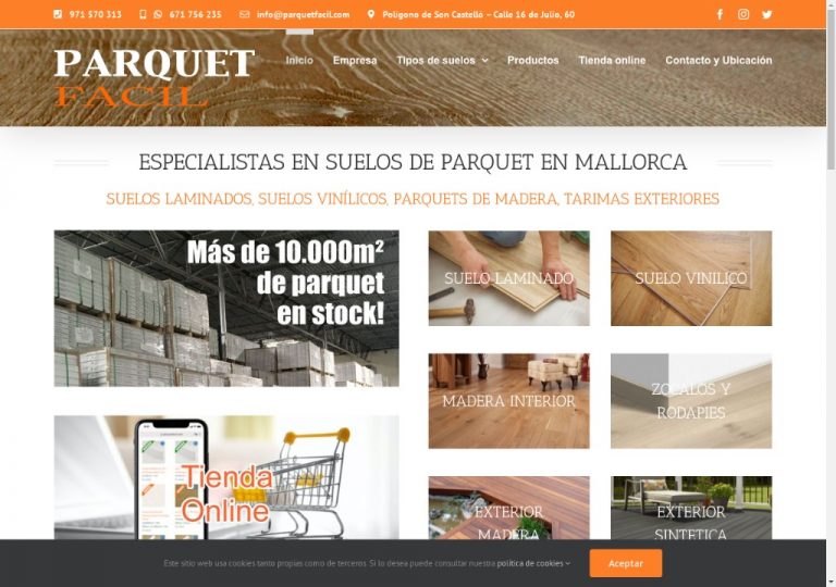 Especialistas en suelos de parquet en mallorca